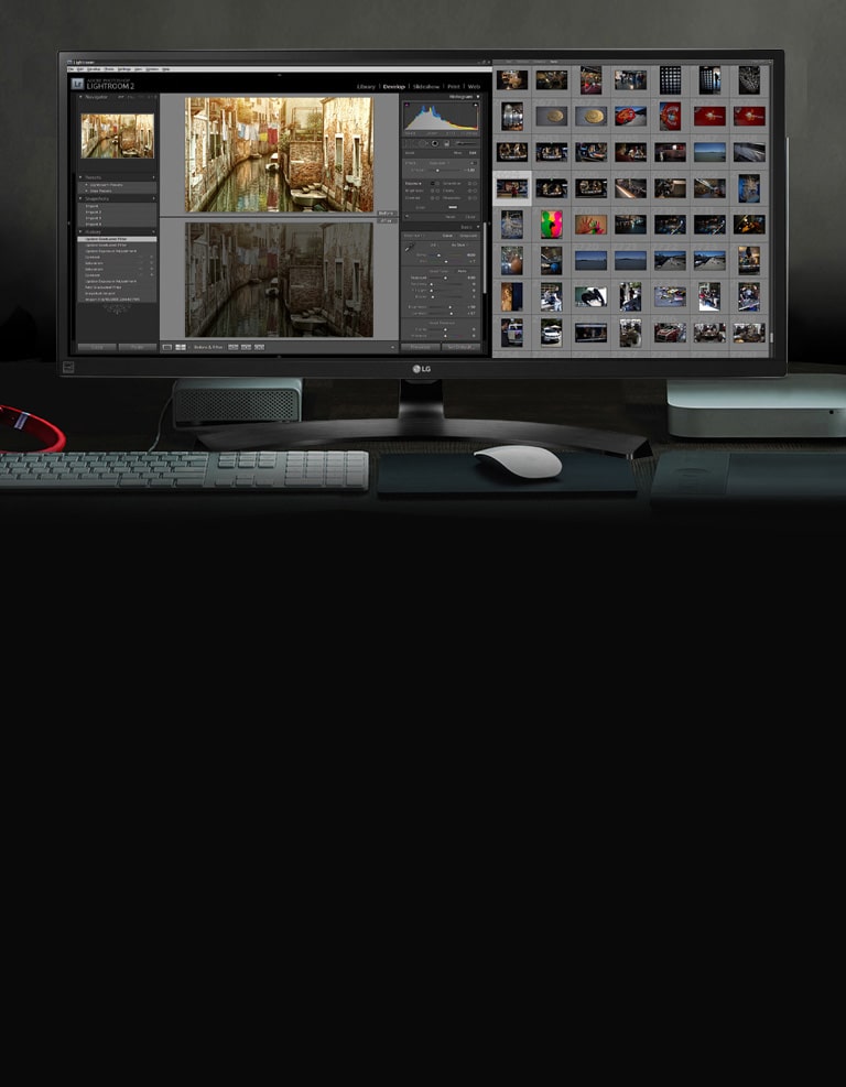 21:9 UltraWide™ QHD på IPS-skjerm2